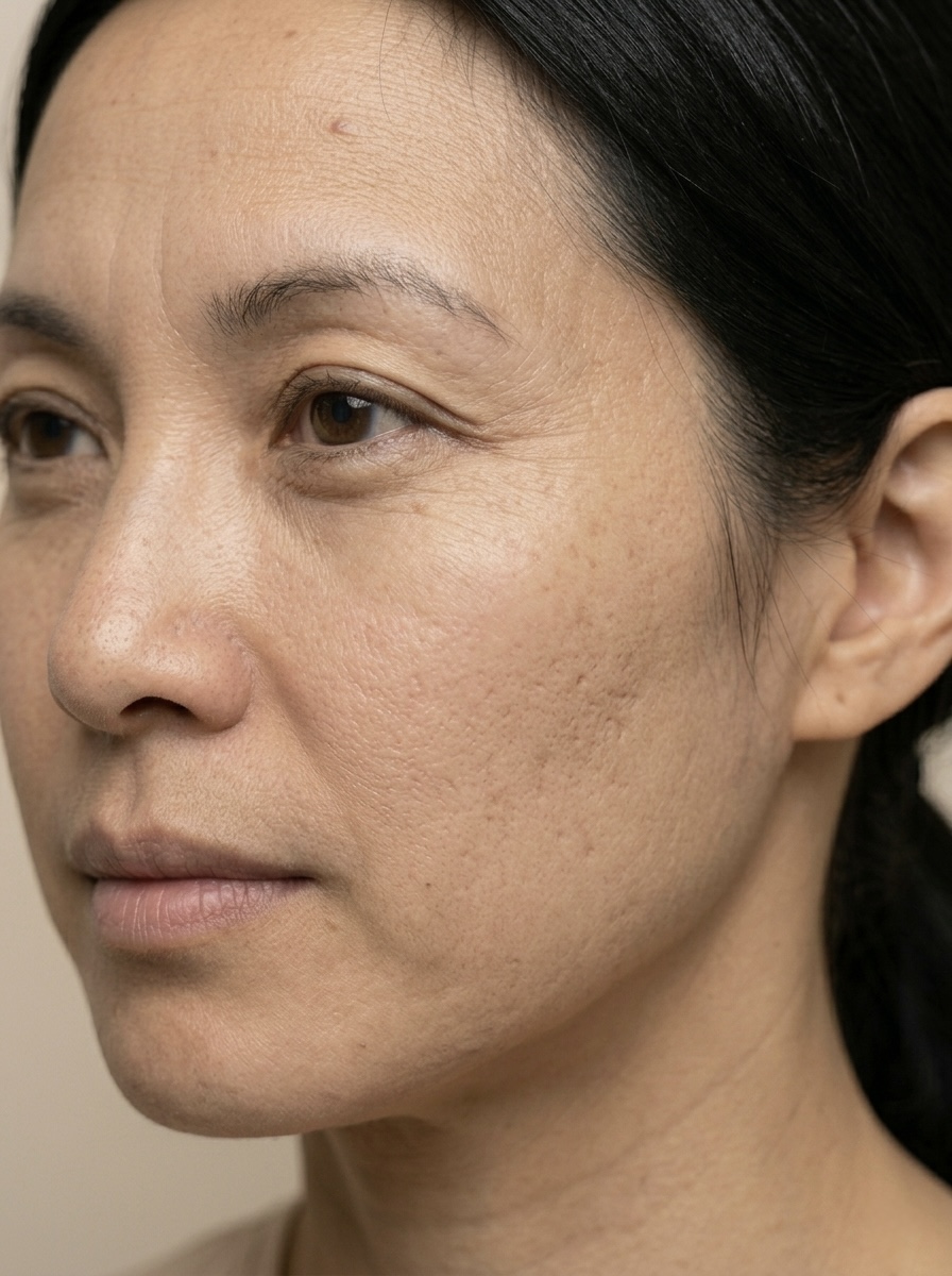 Microneedling after treatment