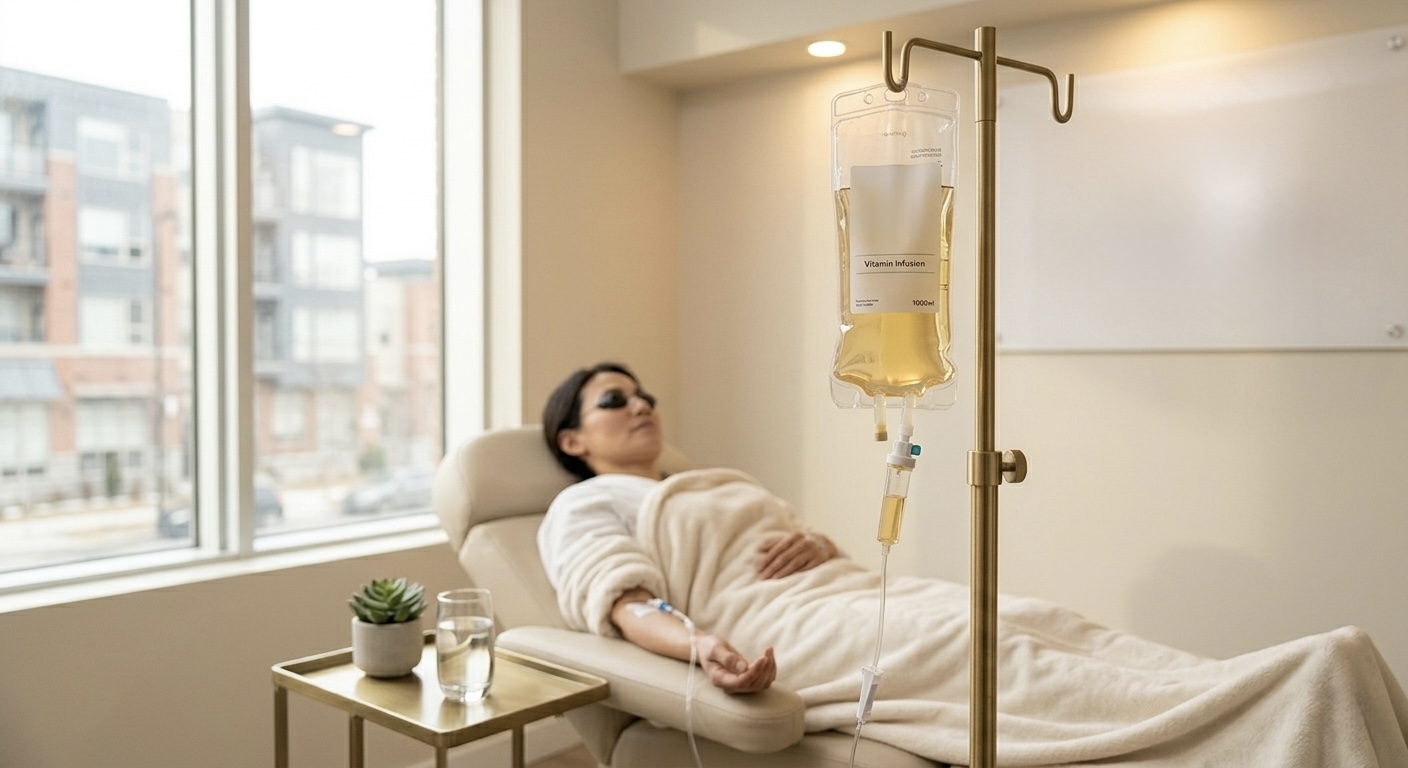 IV Therapy treatment at Calgary MediSpa