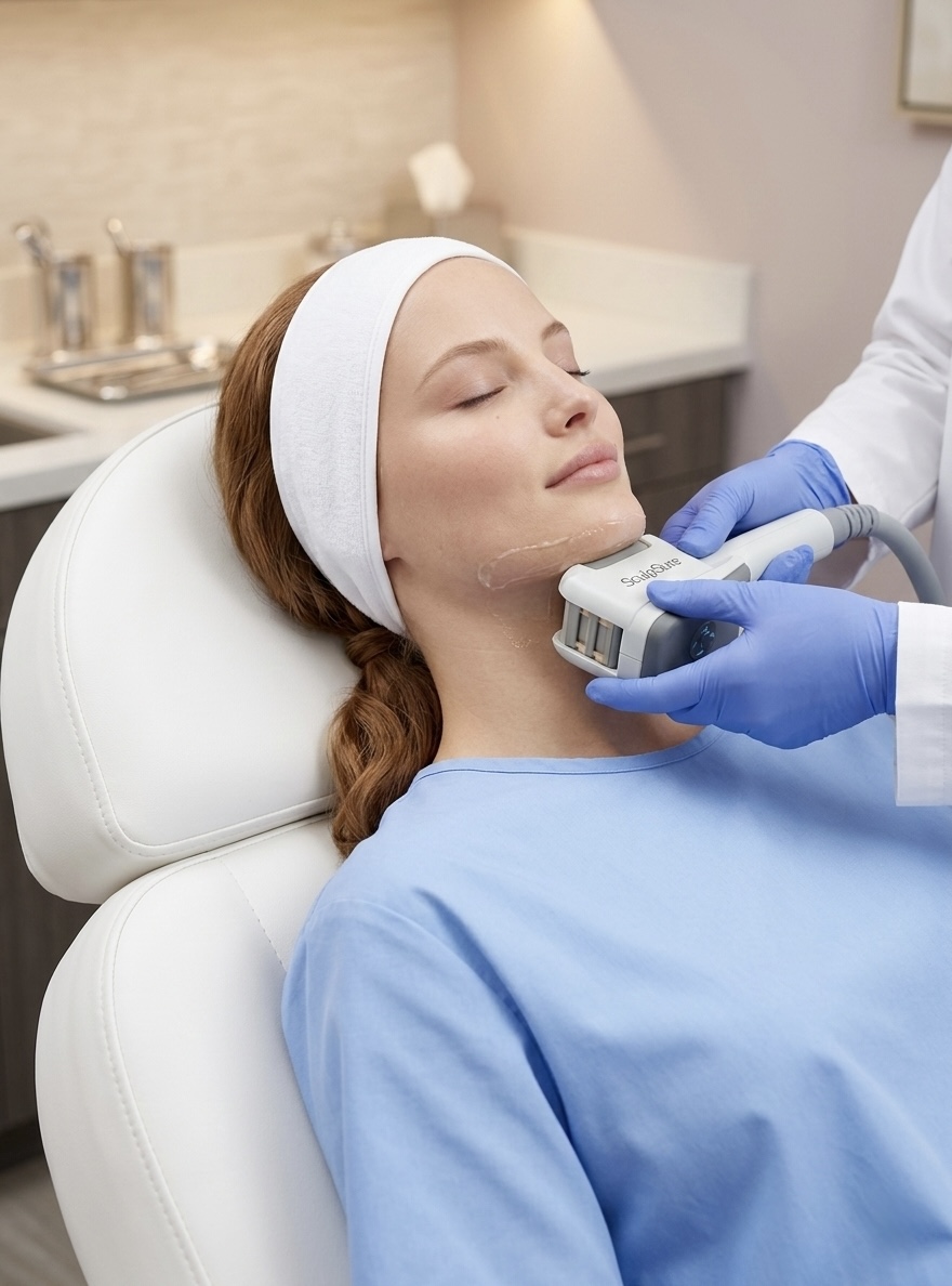SculpSure Submental treatment at Calgary MediSpa